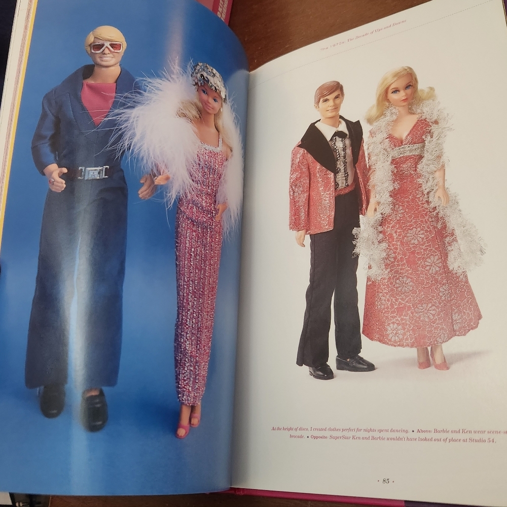Dressing Barbie Hard Cover Book In Dust Cover 160 Pages EUC - Picture 10 of 16